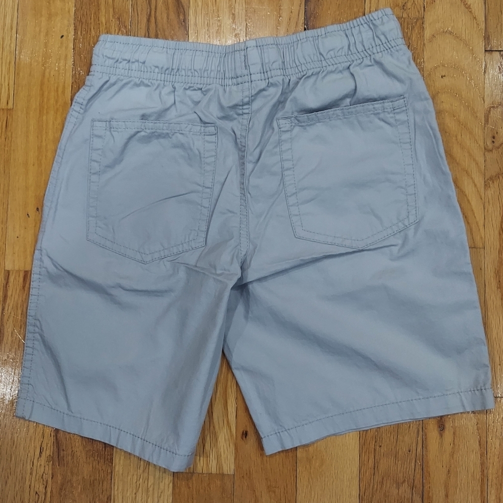 📢 NWT Cat & Jack Light Gray Drawstring Boy Shorts (Size: M/8) - Picture 3 of 5